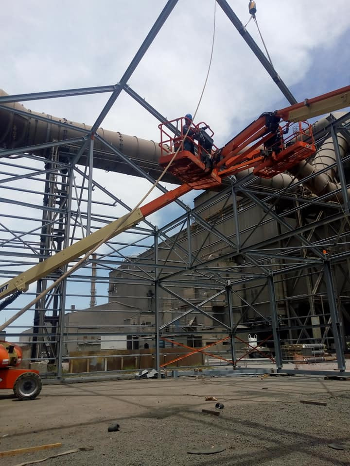 Montaje para nave industrial